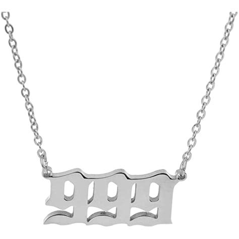 777 silver chain
